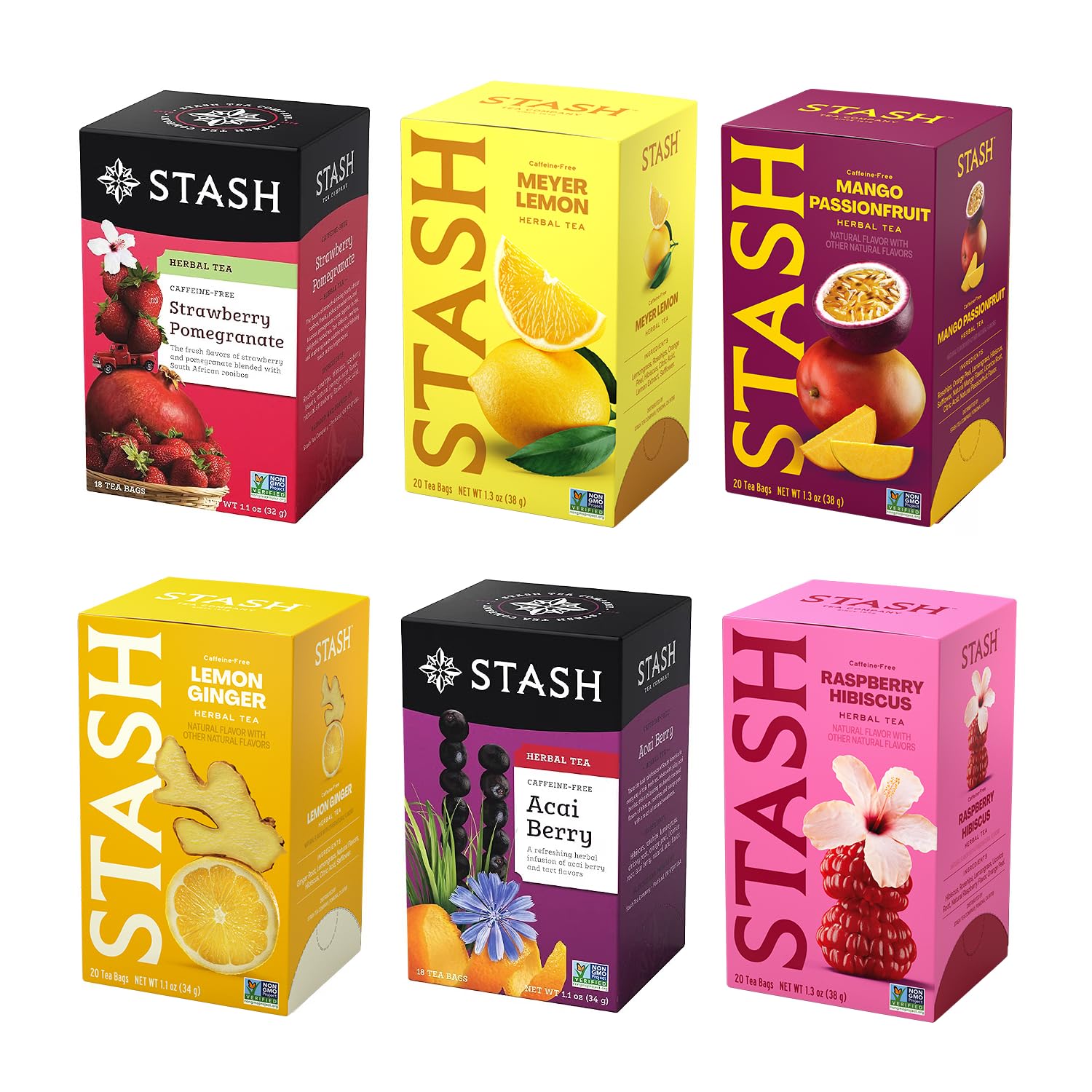 Sampel Teh Herbal Buah Stash Tea - Gambar 1
